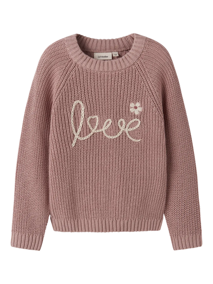 Lil Atelier | Sweater Emlen misty rose