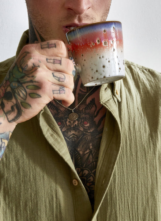 HK Living | 70's servies americanokopje Asteroids