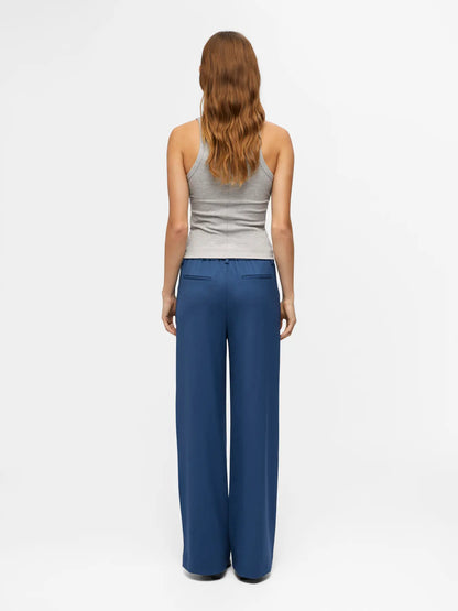Object | Pantalon Lisa wide dark denim