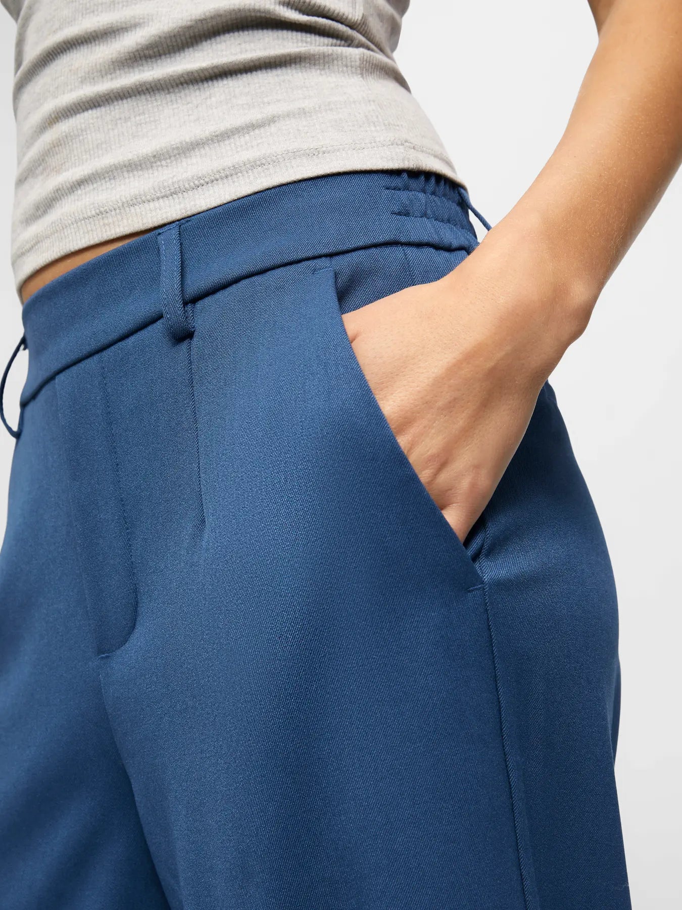 Objekt | Hose Lisa weit geschnitten, dunkelblau