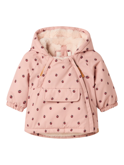 Lil Atelier | Winterjas Lasnow lieveheersbeestjes