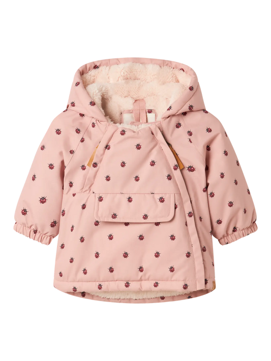 Lil Atelier | Winterjas Lasnow lieveheersbeestjes