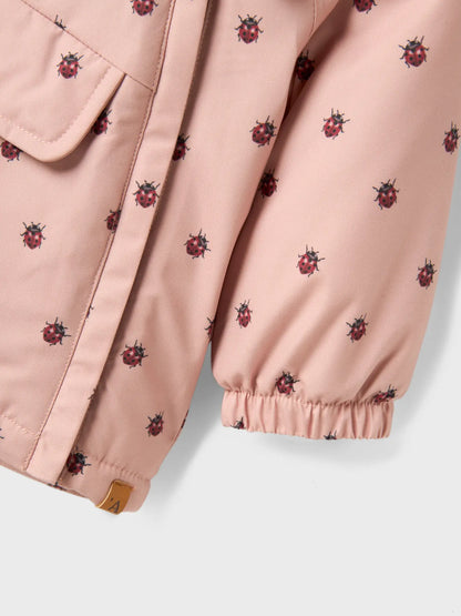 Lil Atelier | Winterjas Lasnow lieveheersbeestjes