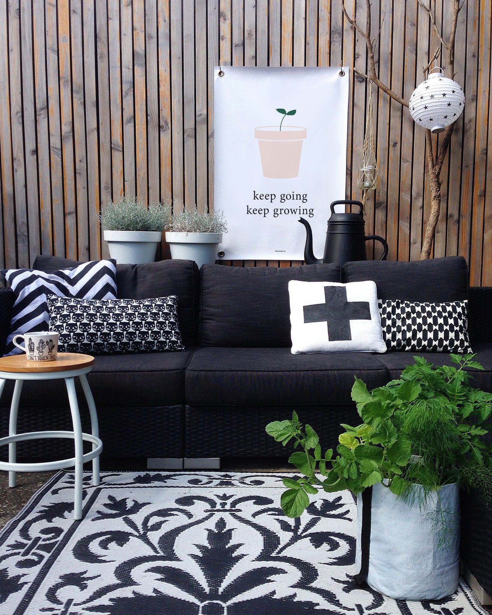 VM | Tuinposter keep groing