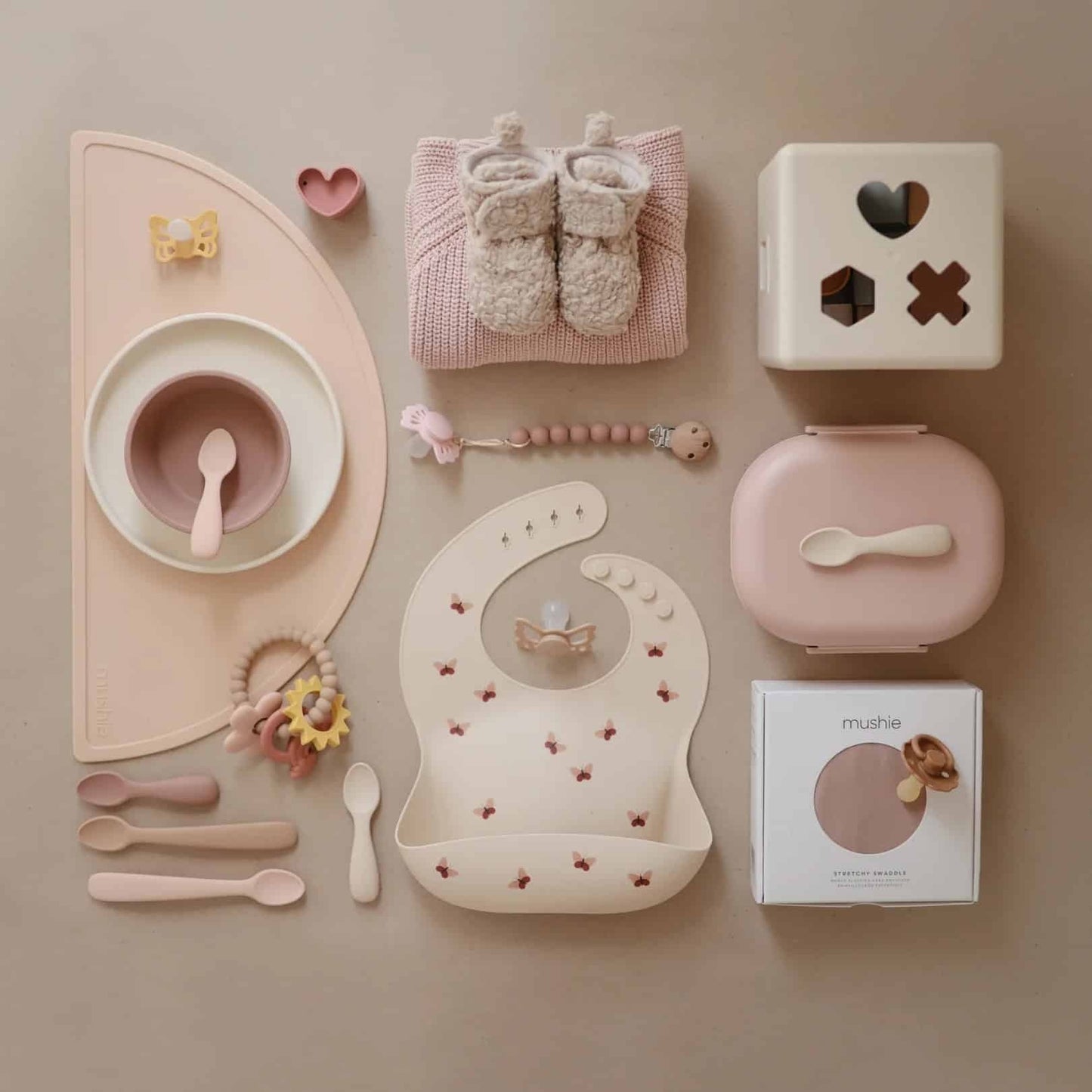 Mushie | Bijtring regenboog nude