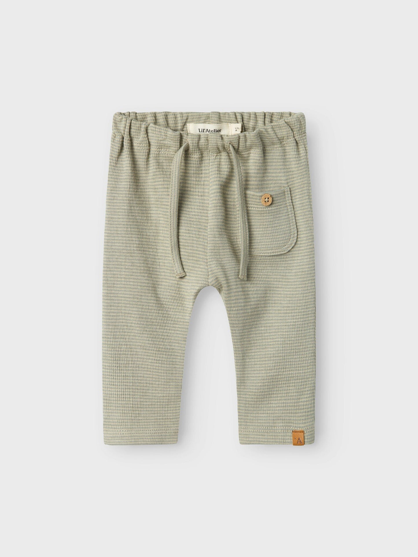 Lil Atelier | Broek Feng moss grey