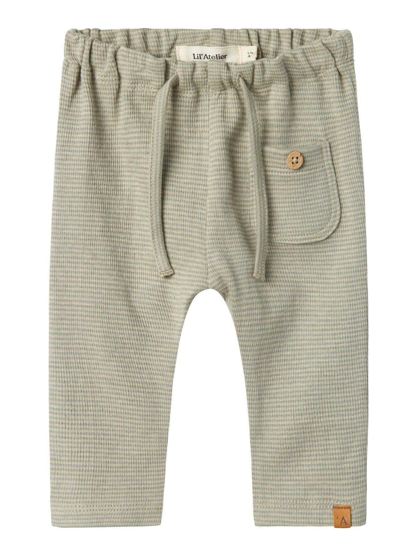 Lil Atelier | Broek Feng moss grey