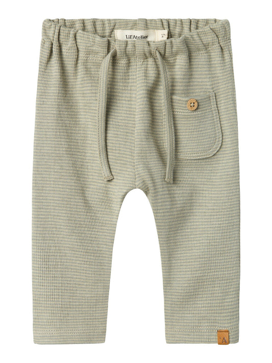 Lil Atelier | Broek Feng moss grey