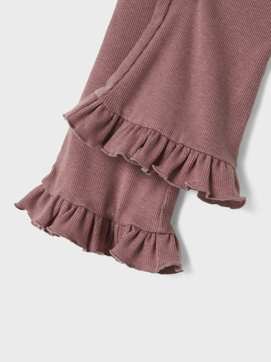 Lil Atelier | Legging Darla Bootcut Nostalgie Rose