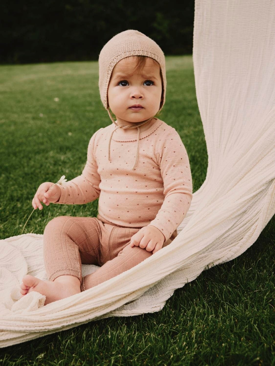 Lil Atelier | Wollen legging Naima beaver fur