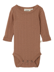 Lil Atelier | Wollstrampler Naima mit Biberfell