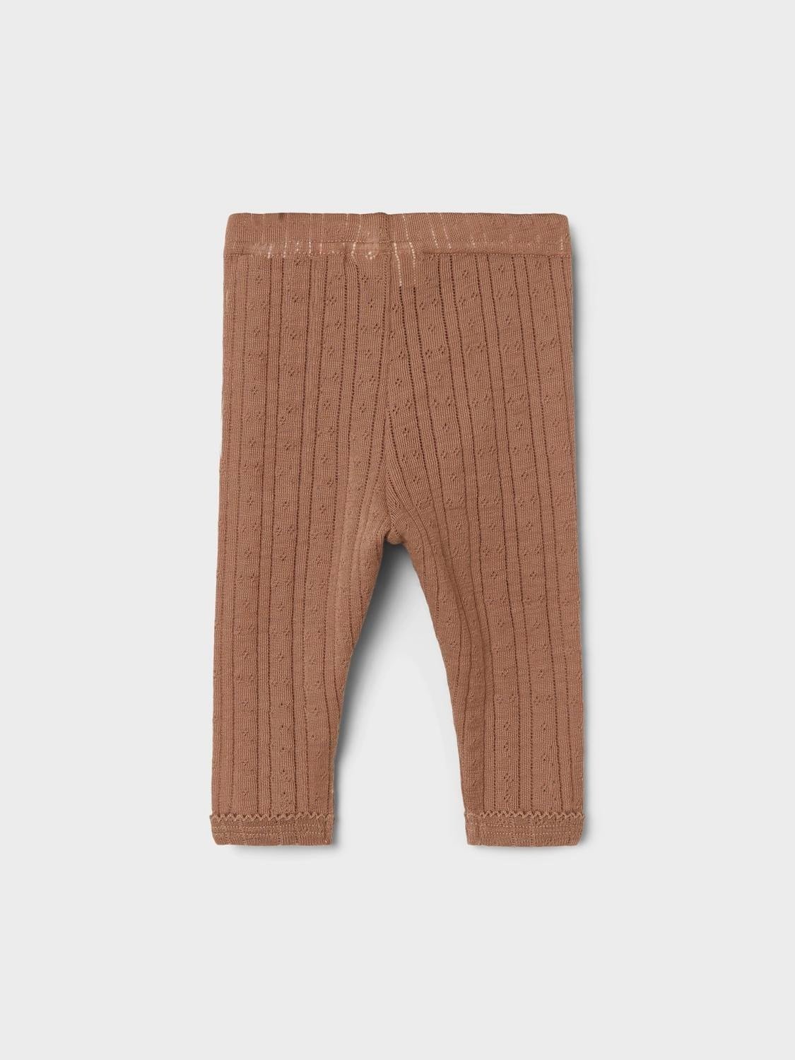 Lil Atelier | Wollen legging Naima beaver fur