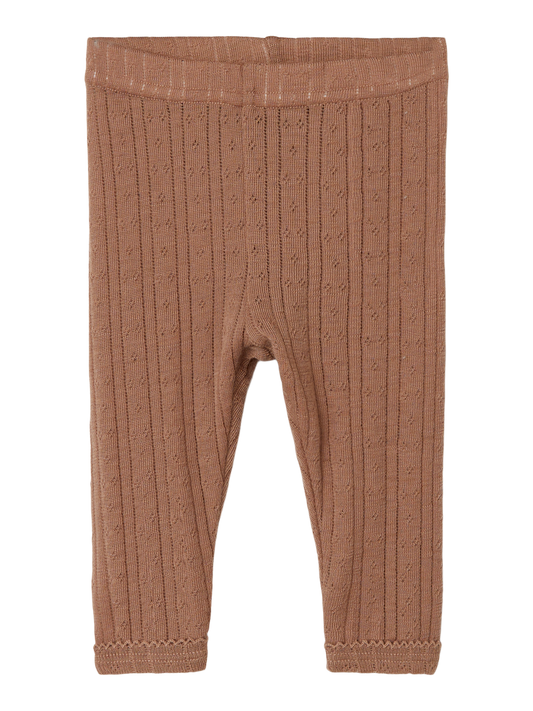 Lil Atelier | Wollleggings Naima mit Biberfell