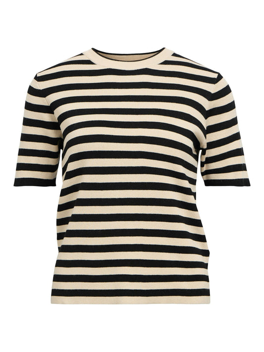 Object | Top Ester beige zwart