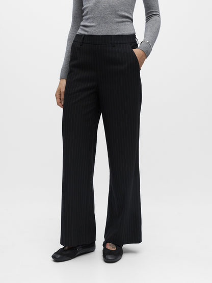 Object | Pantalon Lisa wide black/grey