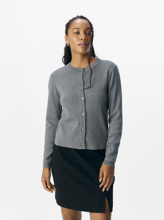 Object | Vest Ester grey melange NOOS