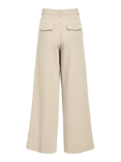 Object | Broek Ivy wide tanning melange