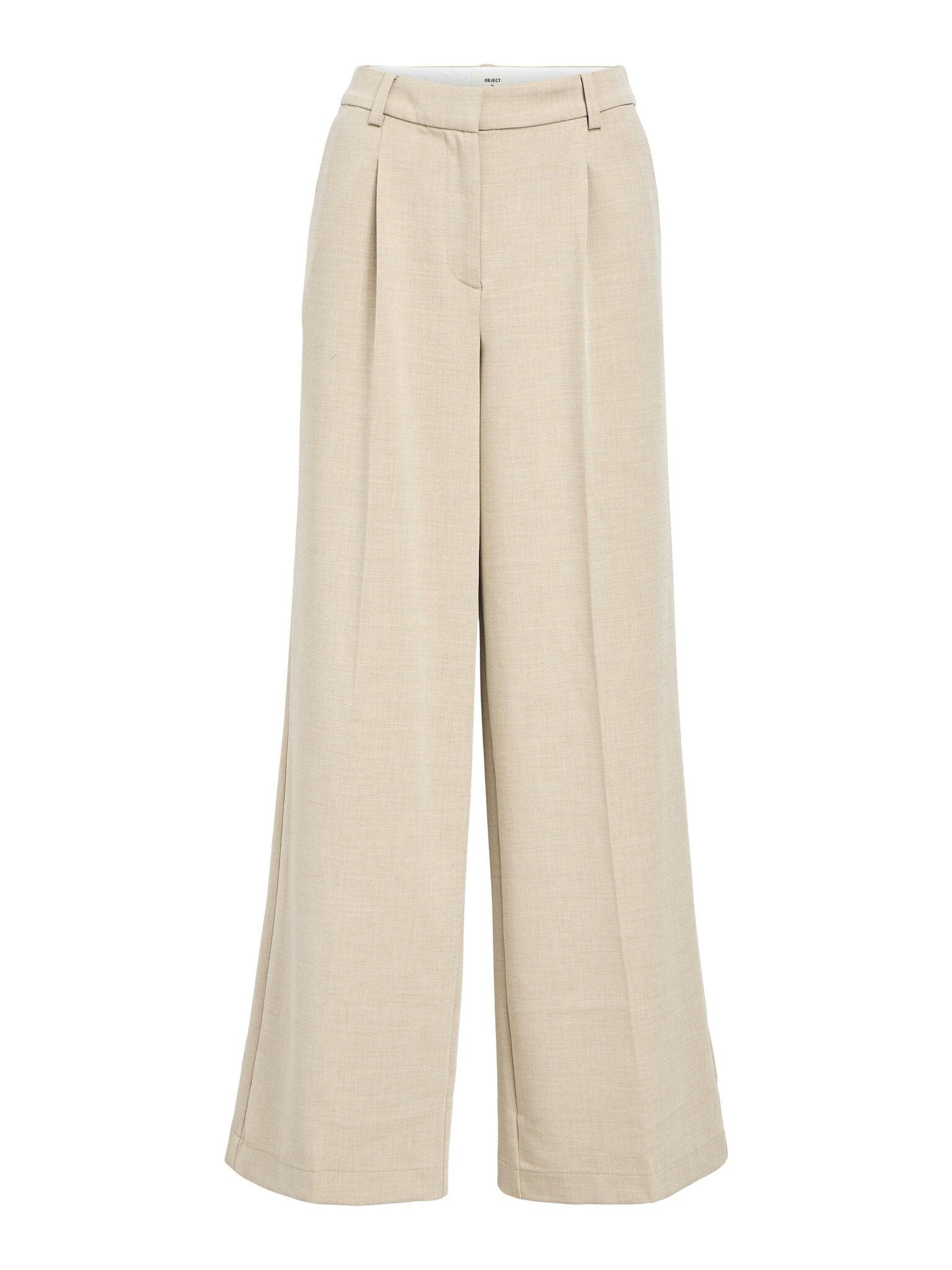 Object | Broek Ivy wide tanning melange