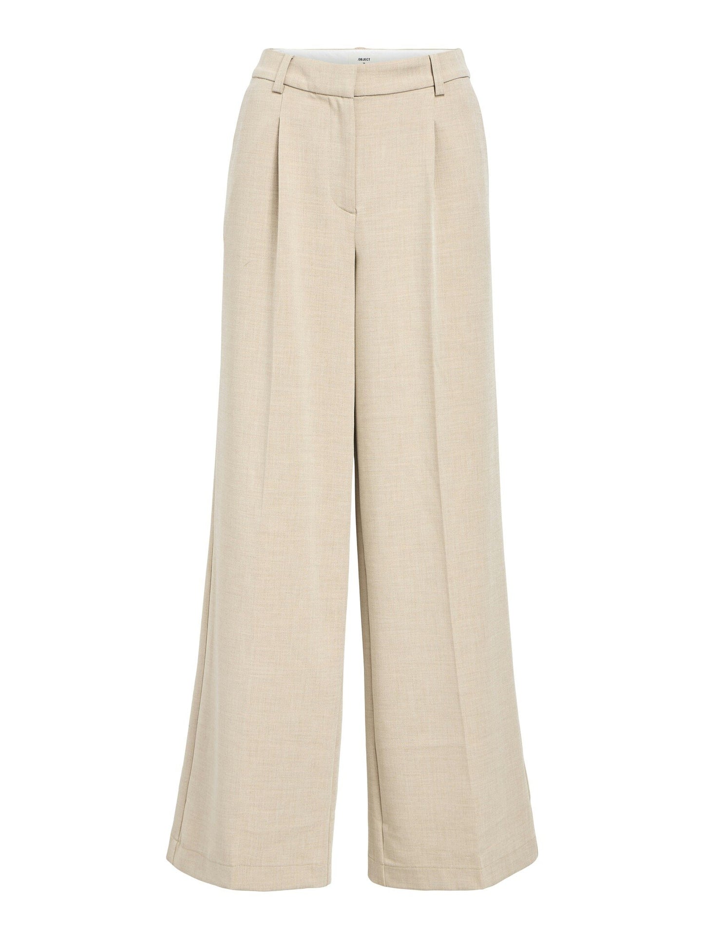 Object | Wijde pantalon Ivy beige