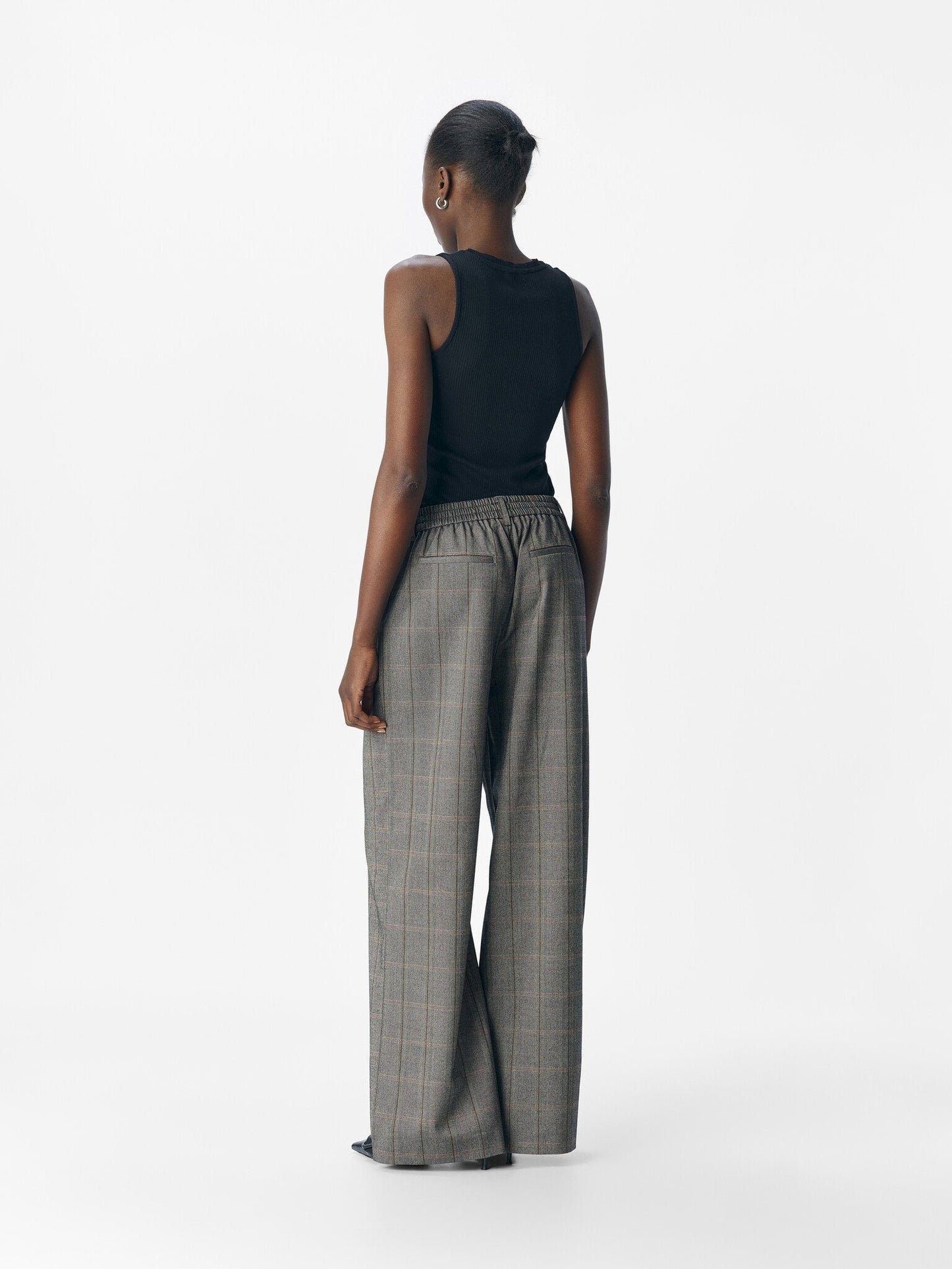 Object | Pantalon Lisa wide grote ruit