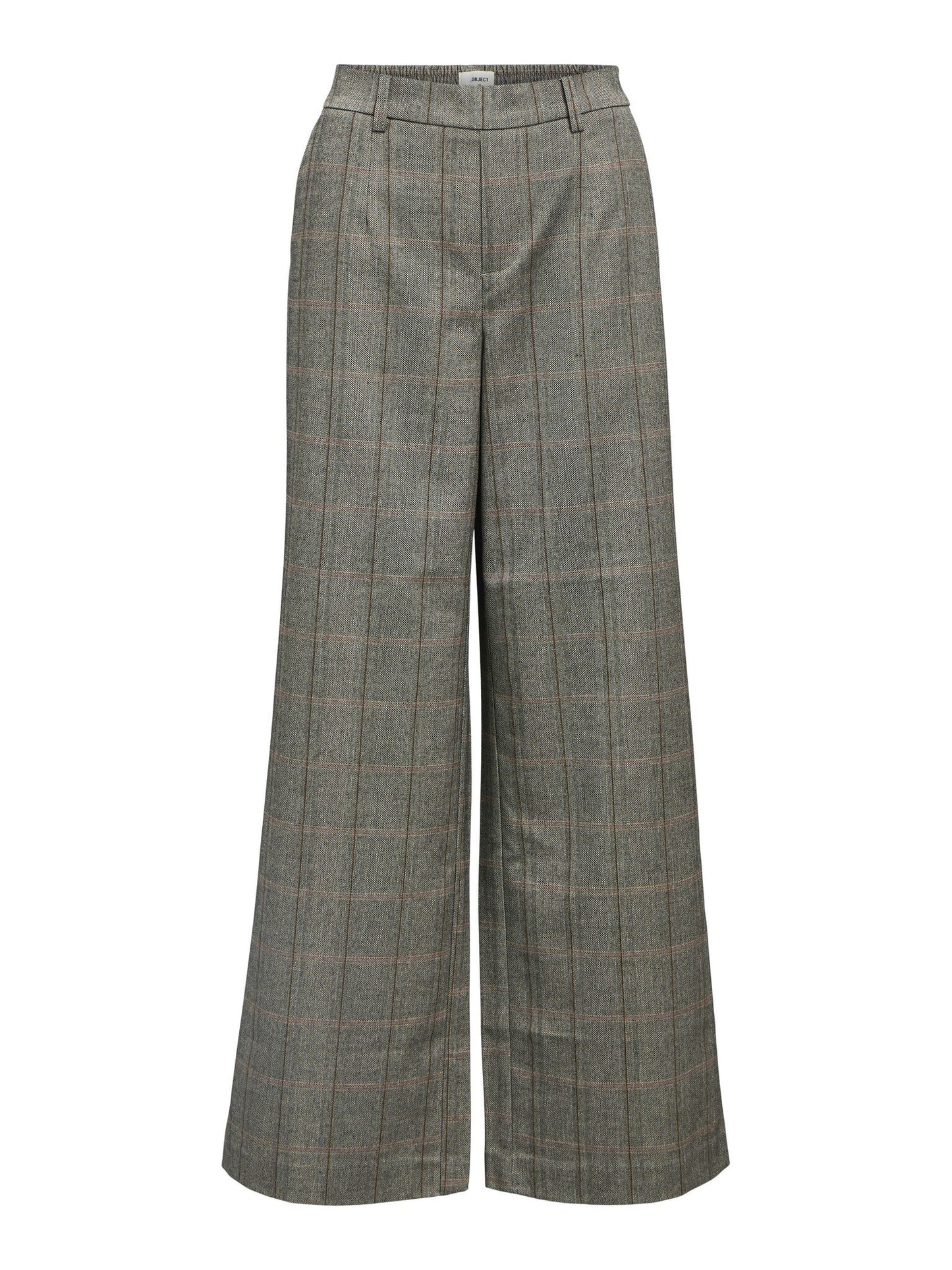 Object | Pantalon Lisa wide grote ruit