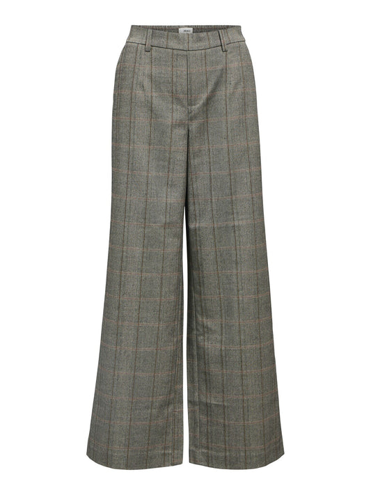 Object | Pantalon Lisa wide grote ruit