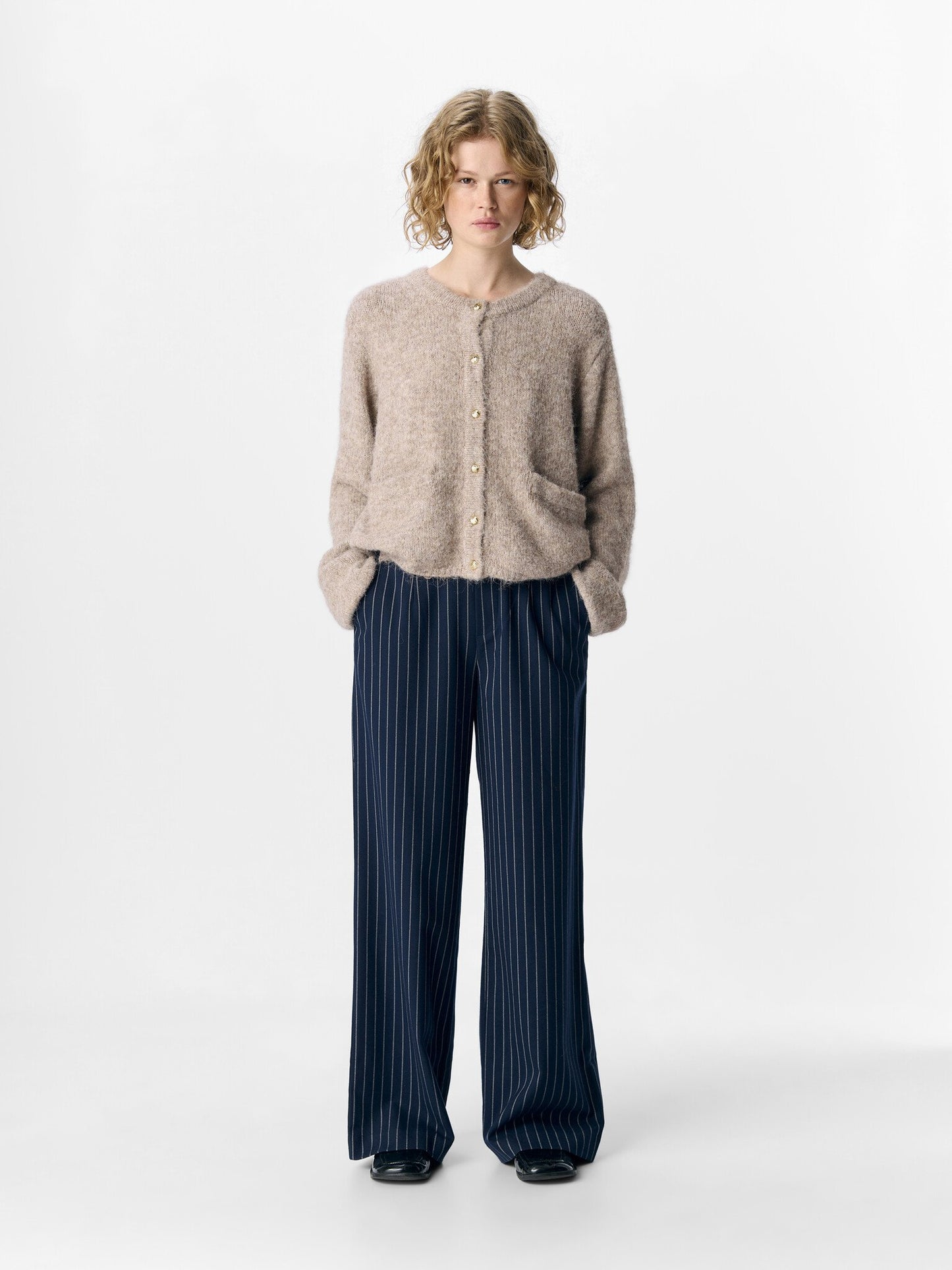 Object | Pantalon Lisa wide sky captain/sandshell