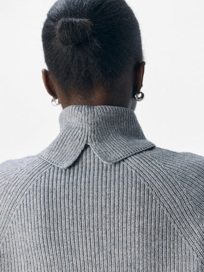 Object | Sweater Viola grey melange NOOS