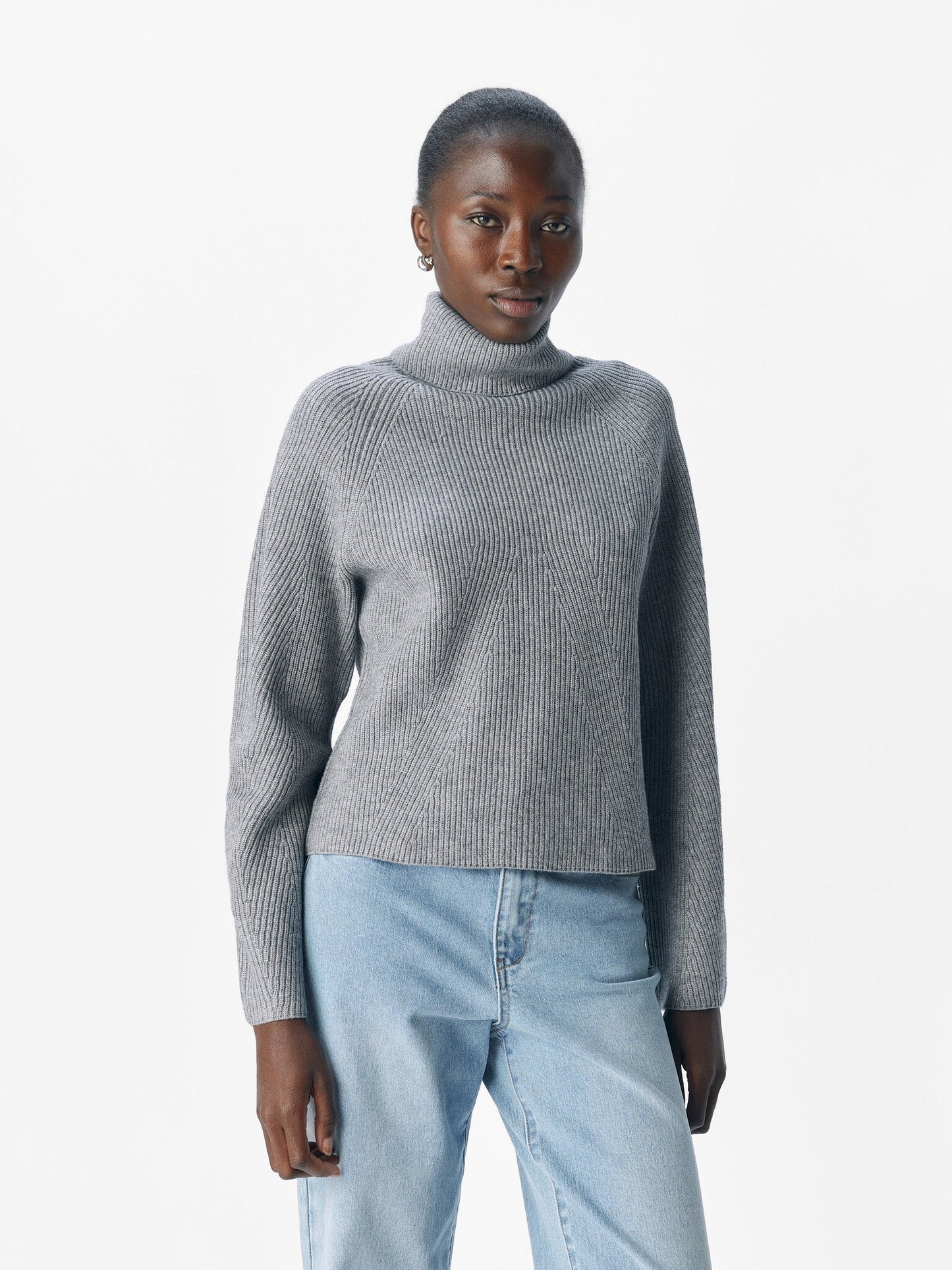 Object | Sweater Viola grey melange NOOS