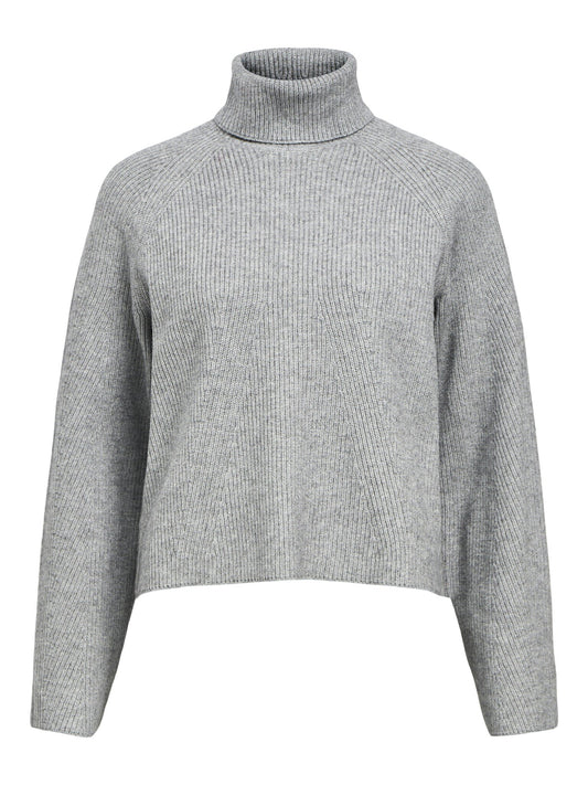 Object | Sweater Viola grey melange NOOS