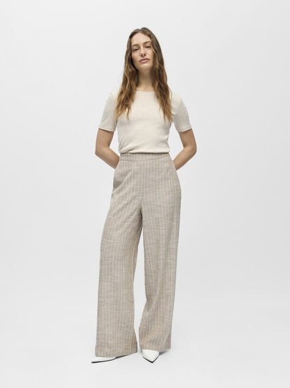 Object | Pantalon Paula wide crockery