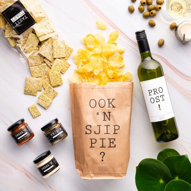 Flessenwerk | Chips naturel Ook 'n sjippie?