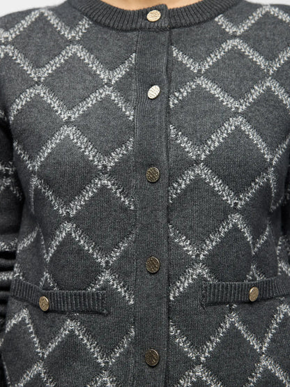 Object | Vest Piluna grijs melange