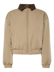 Pieces | Bomberjas Jorma greige/hot fudge