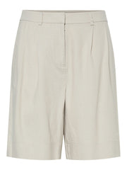 Pieces | Short Tiki silver gray