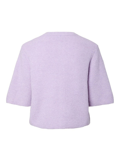 Pieces | Vestje Silly pastel lilac NOOS