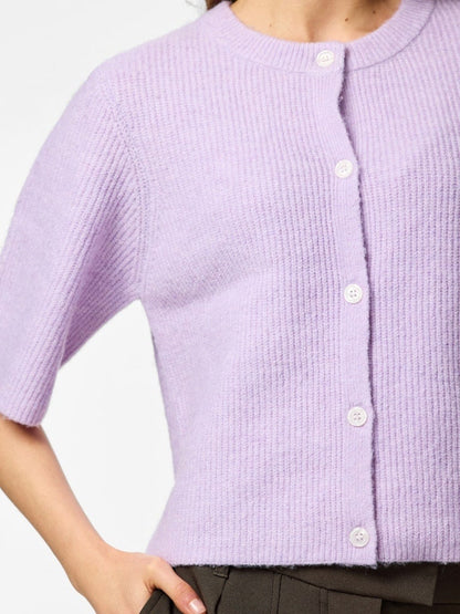 Pieces | Vestje Silly pastel lilac NOOS
