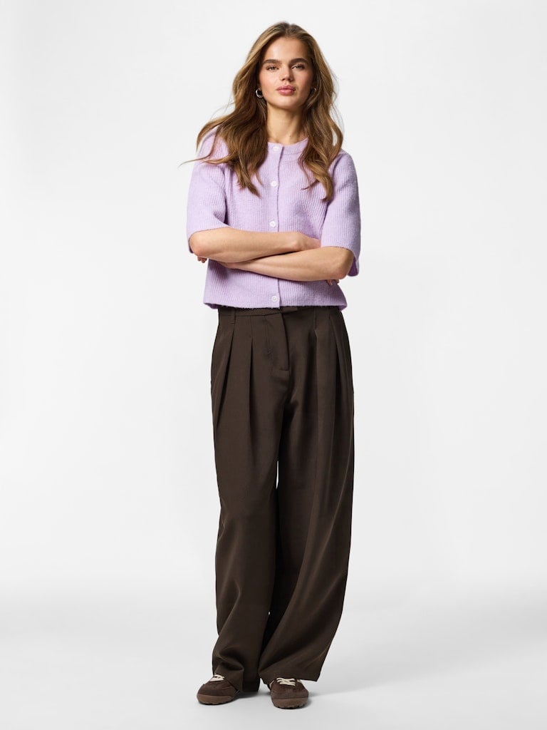 Pieces | Vestje Silly pastel lilac NOOS