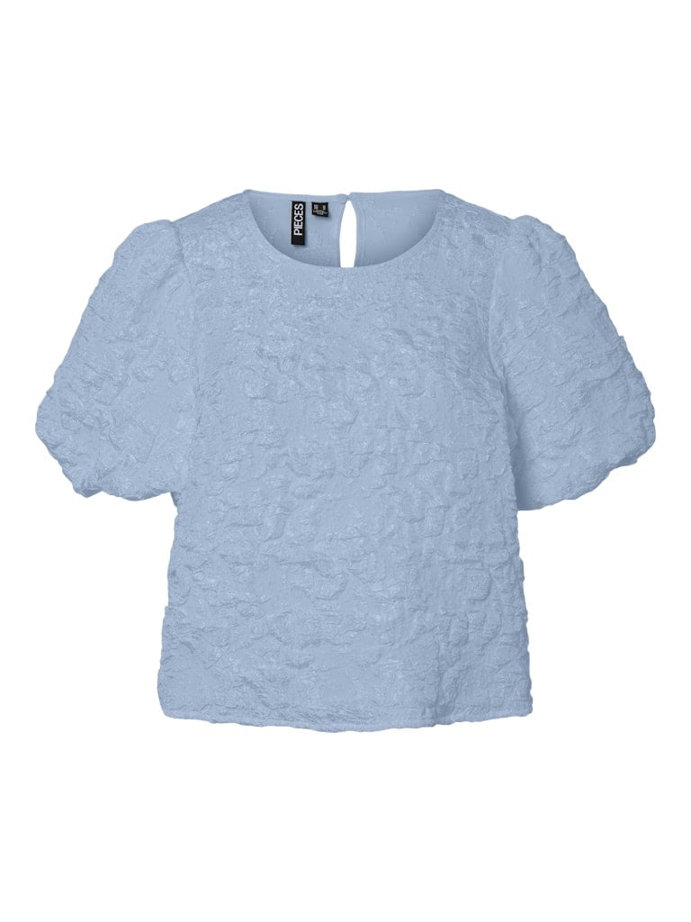 Pieces | Top Gretchen cashmere blue