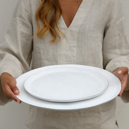 Leeff | Schaal Thijs wit 40cm