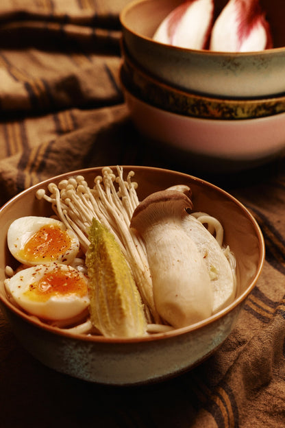 HK Living | 70's servies ramen bowl Petal