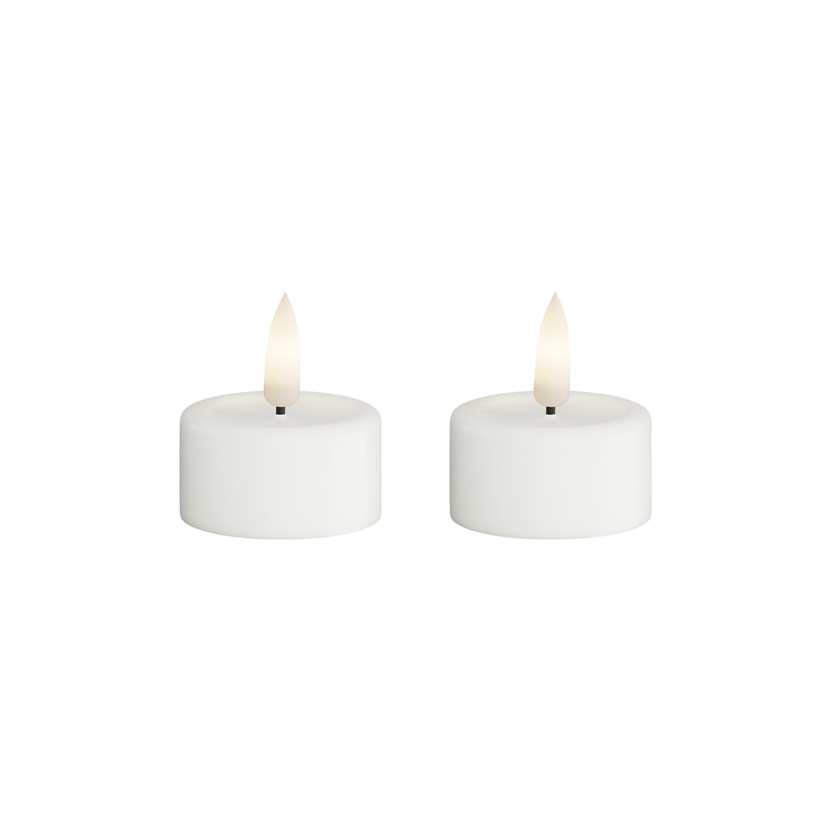 Deluxe Homeart | LED theelicht wit | 2stuks