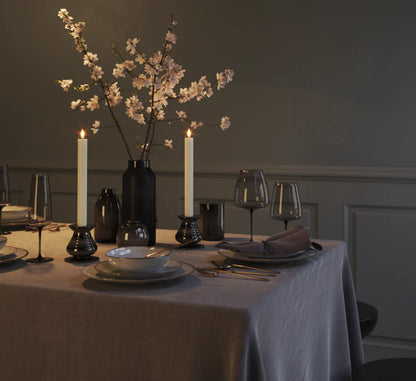 Deluxe Homeart | LED dinerkaars wit 24cm | 2stuks