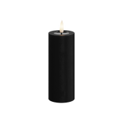 Deluxe Homeart | LED Kaars zwart 5x12.5cm