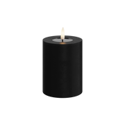 Deluxe Homeart | LED Kaars zwart 7.5x10cm
