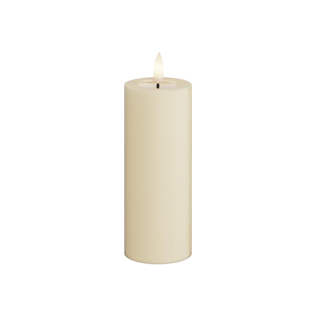 Deluxe Homeart | LED Kaars creme 5x12.5cm