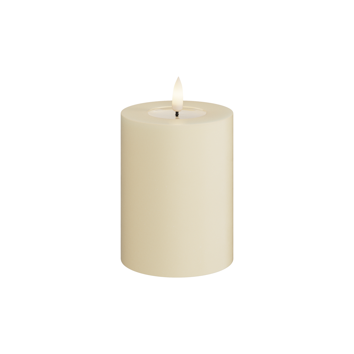 Deluxe Homeart | LED Kaars creme 7.5x10cm