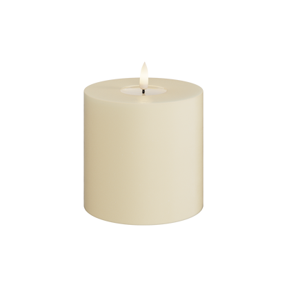 Deluxe Homeart | LED Kaars creme 10x10cm