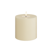 Deluxe Homeart | LED Kaars creme 10x10cm