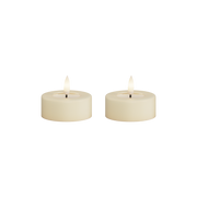 Deluxe Homeart | LED theelicht jumbo creme | 2stuks